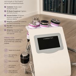 6-in-1 Cavitation Body Sculpting Machine – Professional Spa Equipment
