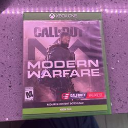 Xbox One Call Of Duty 