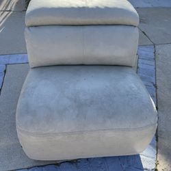 Free leather couch piece 