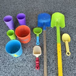 Beach Sand Toys Shovels Buckets 