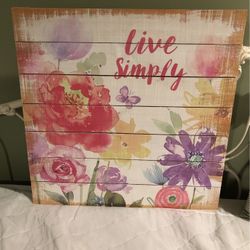 Brand New Wooden Wall Art