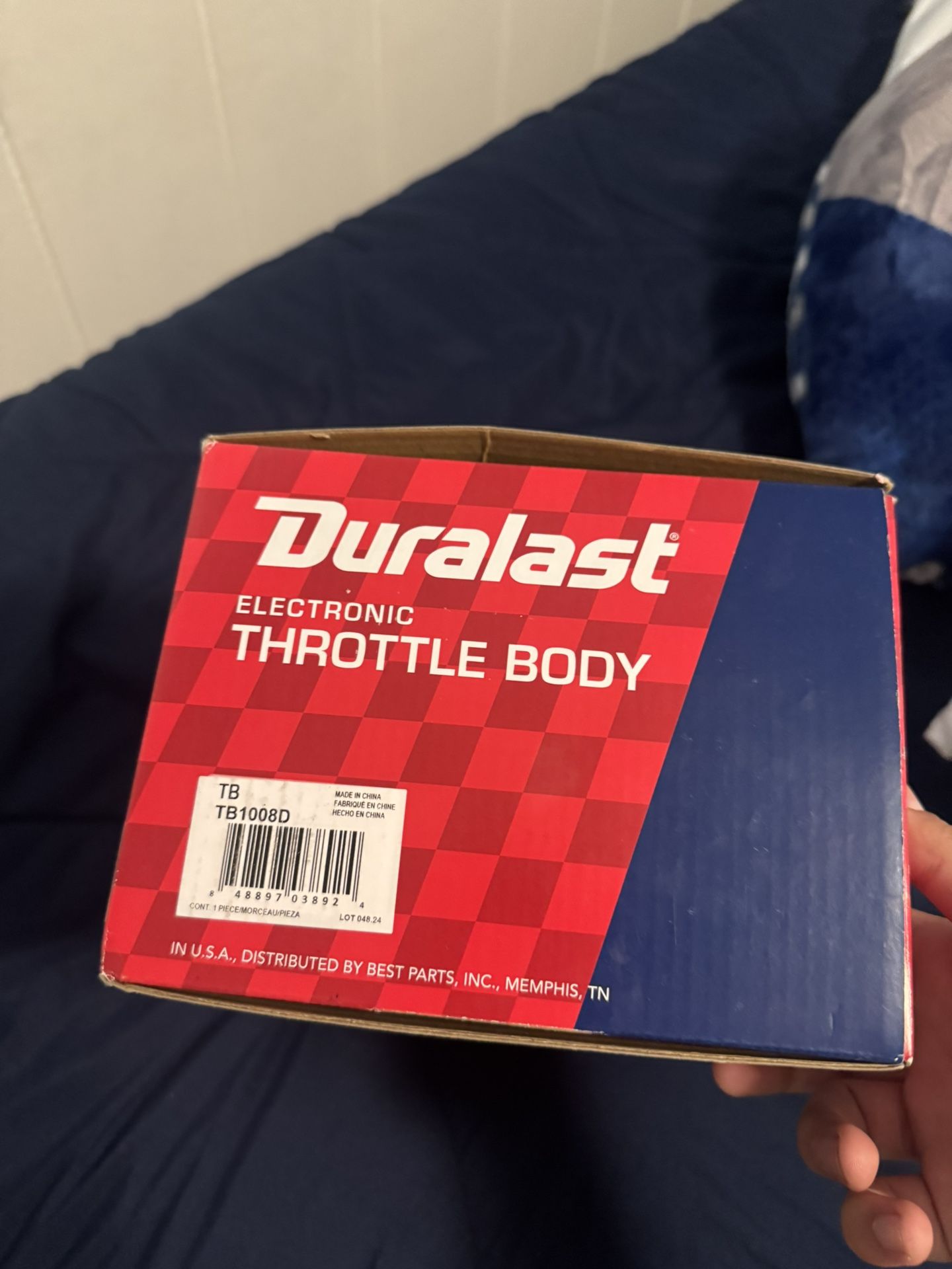 Duralast Electronic Throttle Body Performance Brand New Read Description