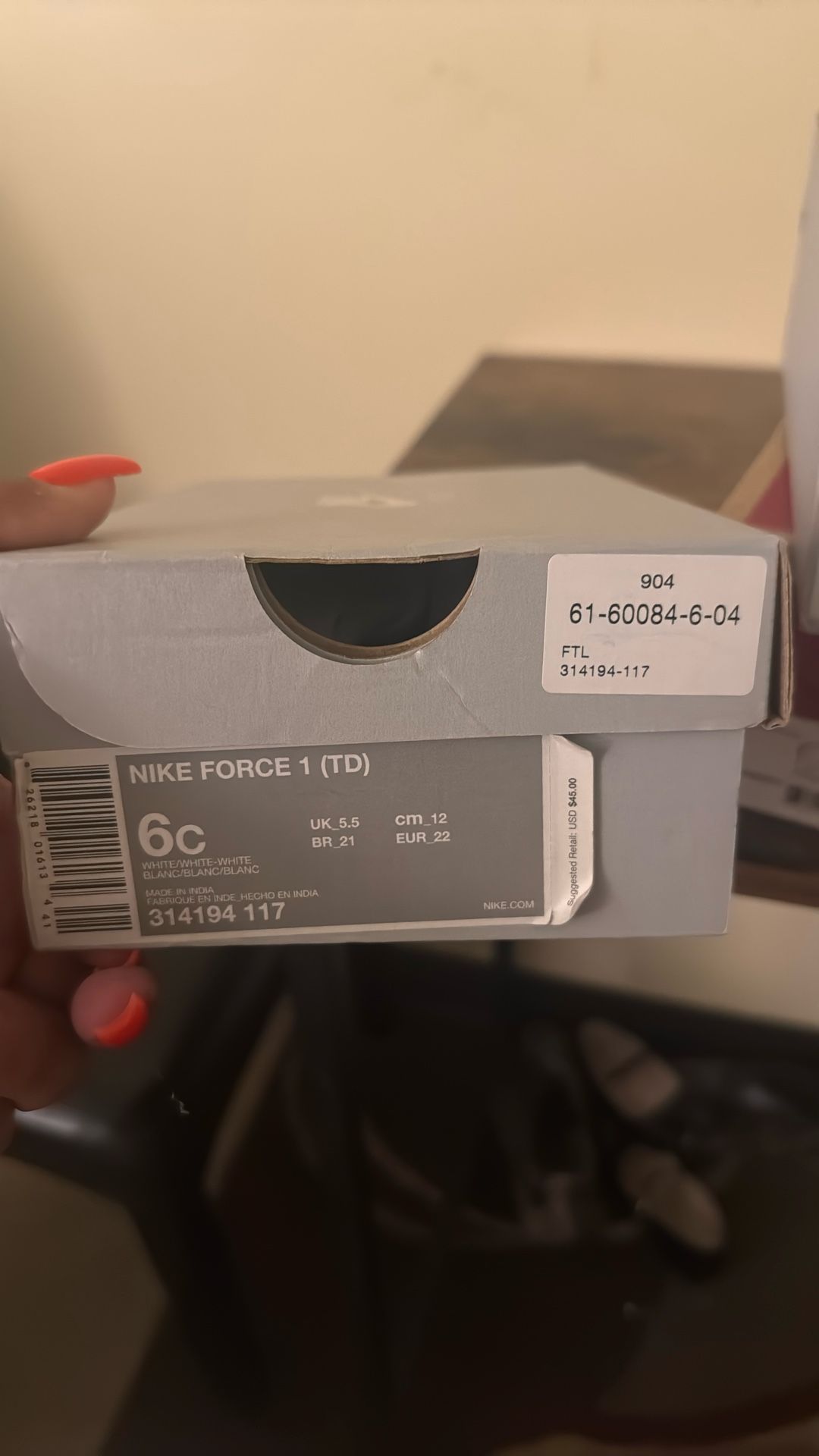 Nike/Jordan Toddler Shoes From 6c-10c