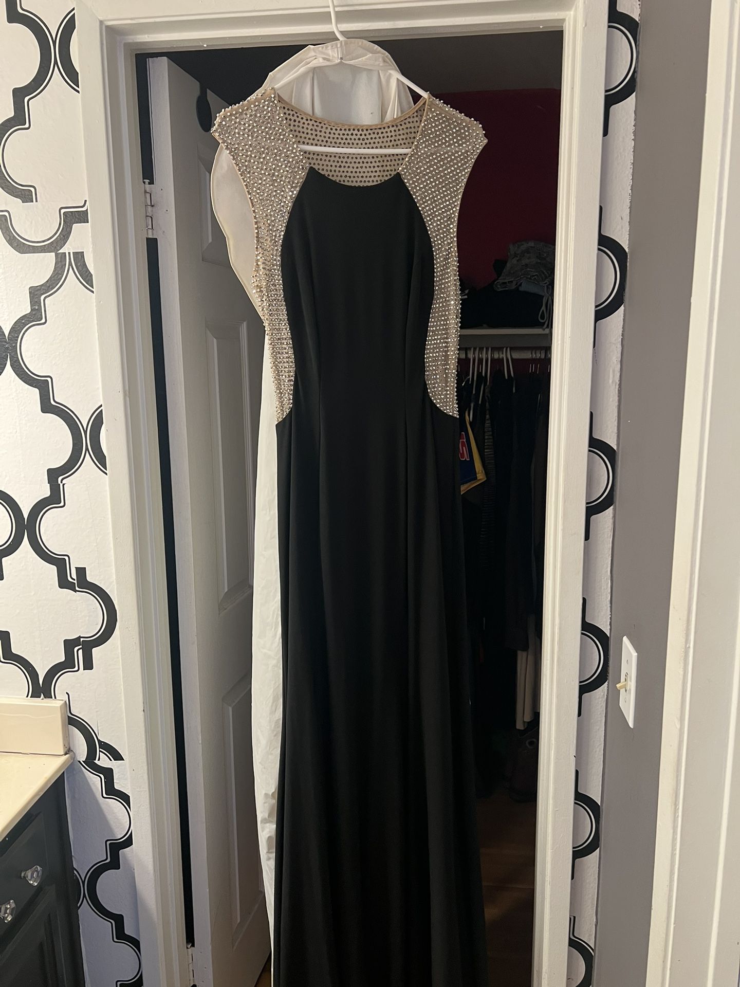 Black & Silver Dress For Holidays!!