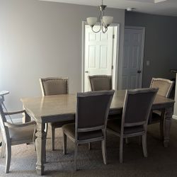 Table And 6 Chairs