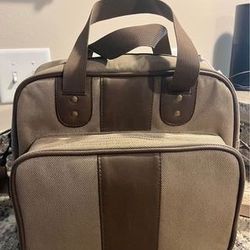 Cheese and Wine Picnic Bag for Four with Cooler