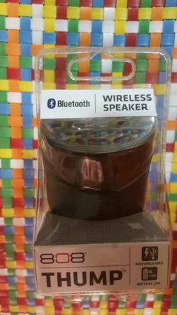 Bluetooth wireless speaker 808 thump