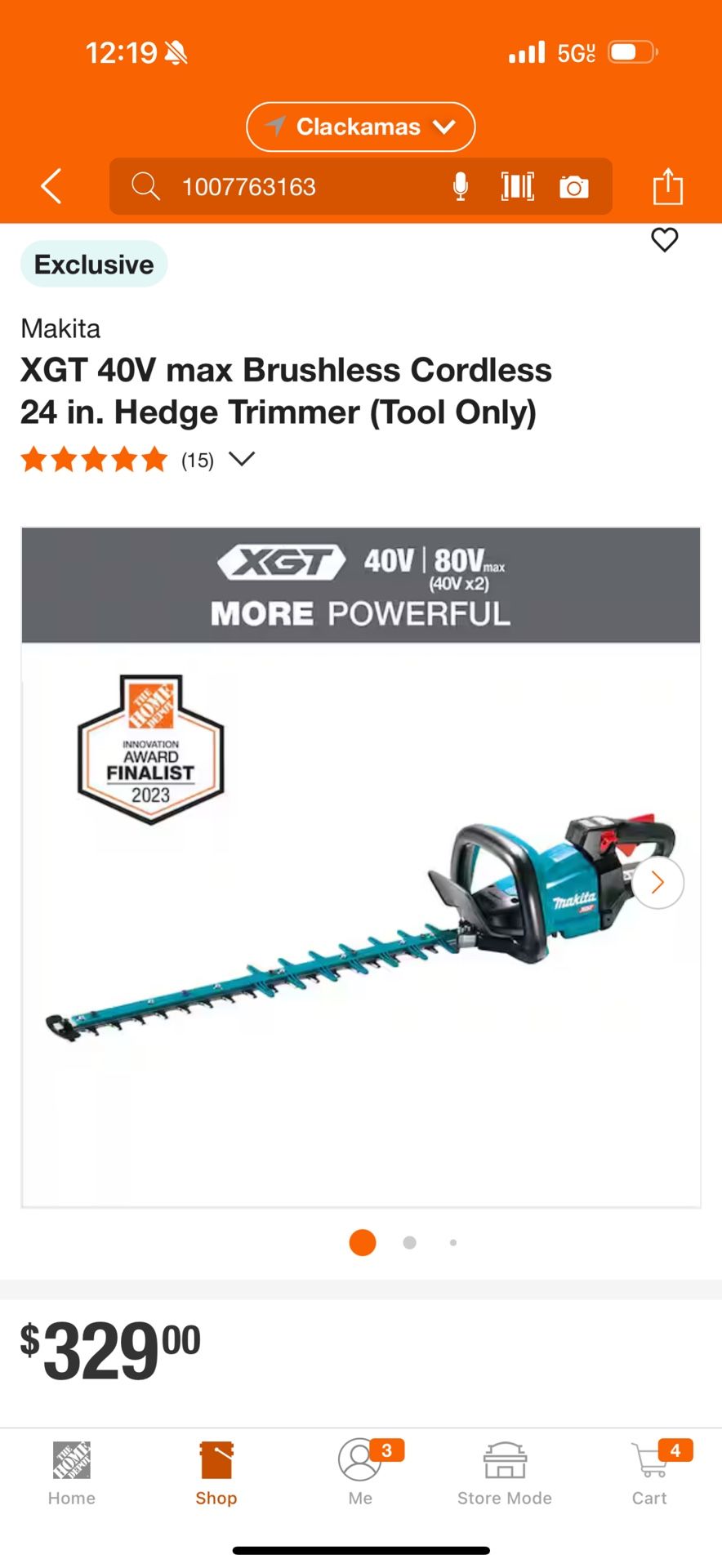 Makita Hedge Trimmer