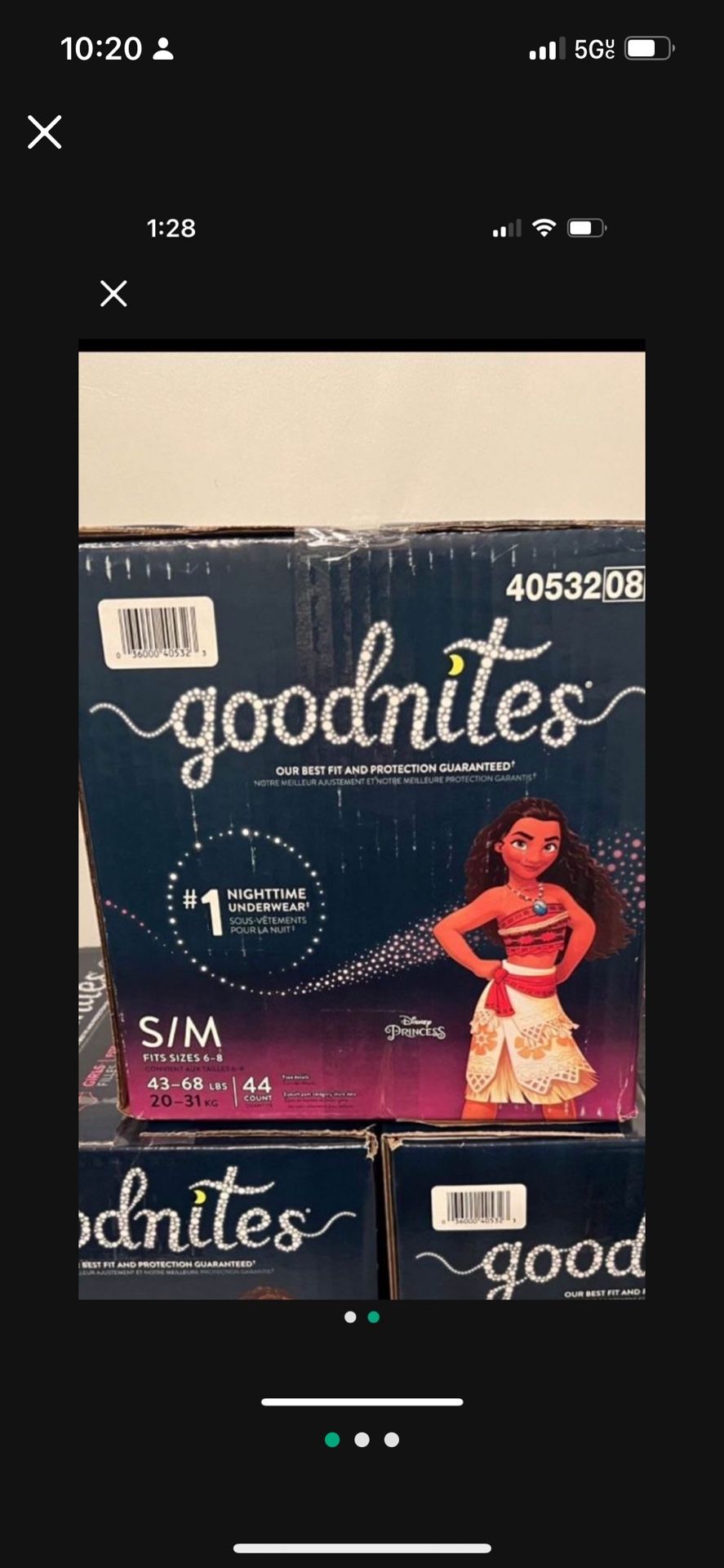 Kids Boys And Girls Goodnights Underwear $20 Each Or 2/$35