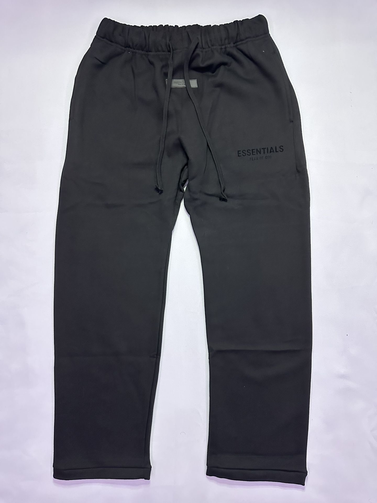 Black Essentials Sweats Relaxed