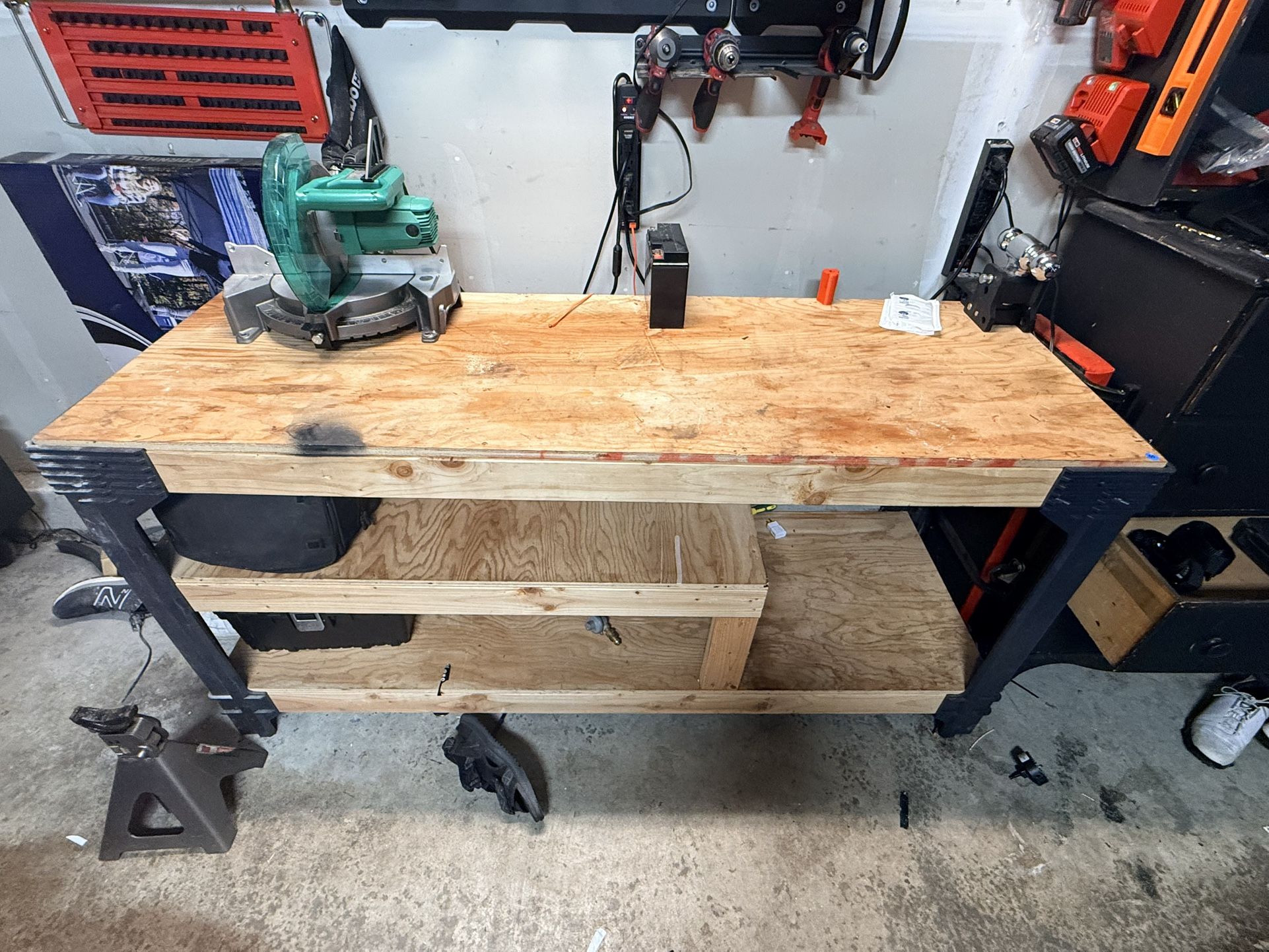Work Bench 24Wx74Lx36T 