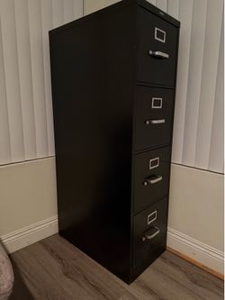 Office drawers black