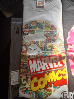 Marvel Comics Big Head Bape Shirt
