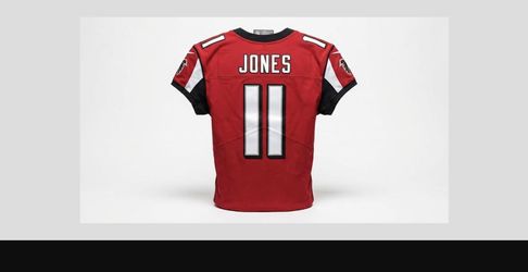Falcons Jones #11 Jersey - Red
