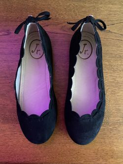 Brand new girls black flats size 13