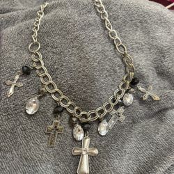 Vintage Cross Necklace 