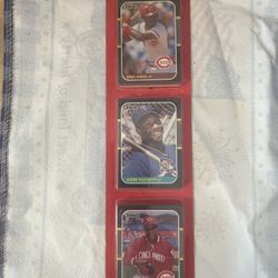 1987 Donruss Baseball Blister Pack w/ Puckett And Larkin