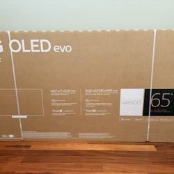 LG C2 OLED 65” 4K TV New & Sealed w/ Extended Warranty
