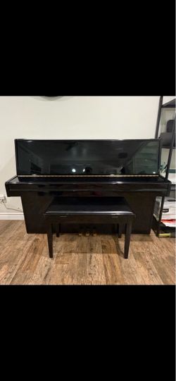Hobart M Cable Upright Piano Black
