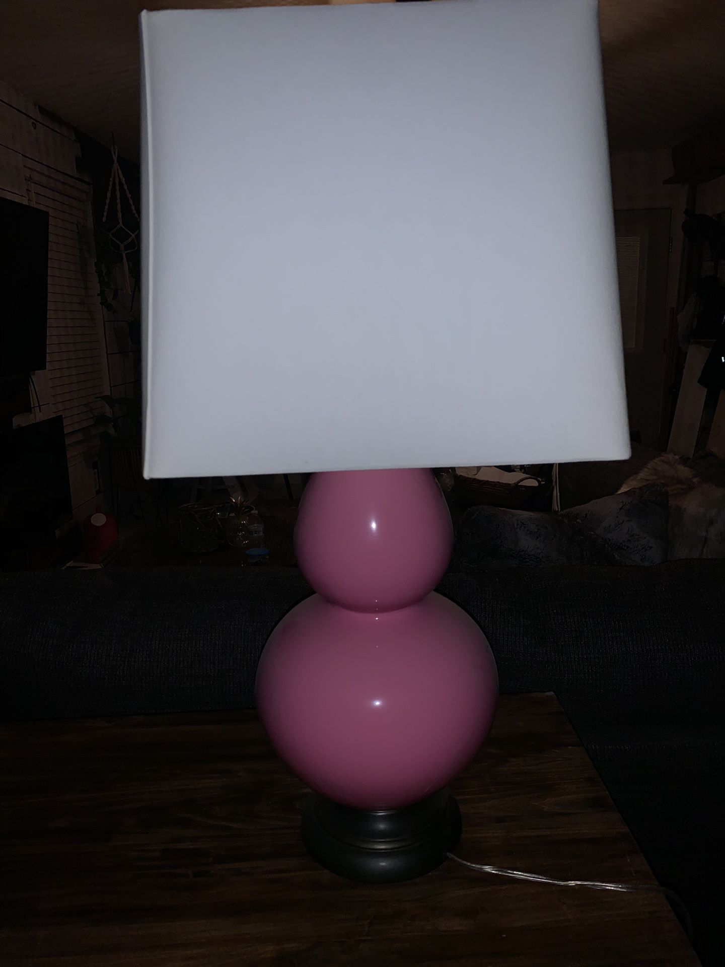 Pretty pink lamps