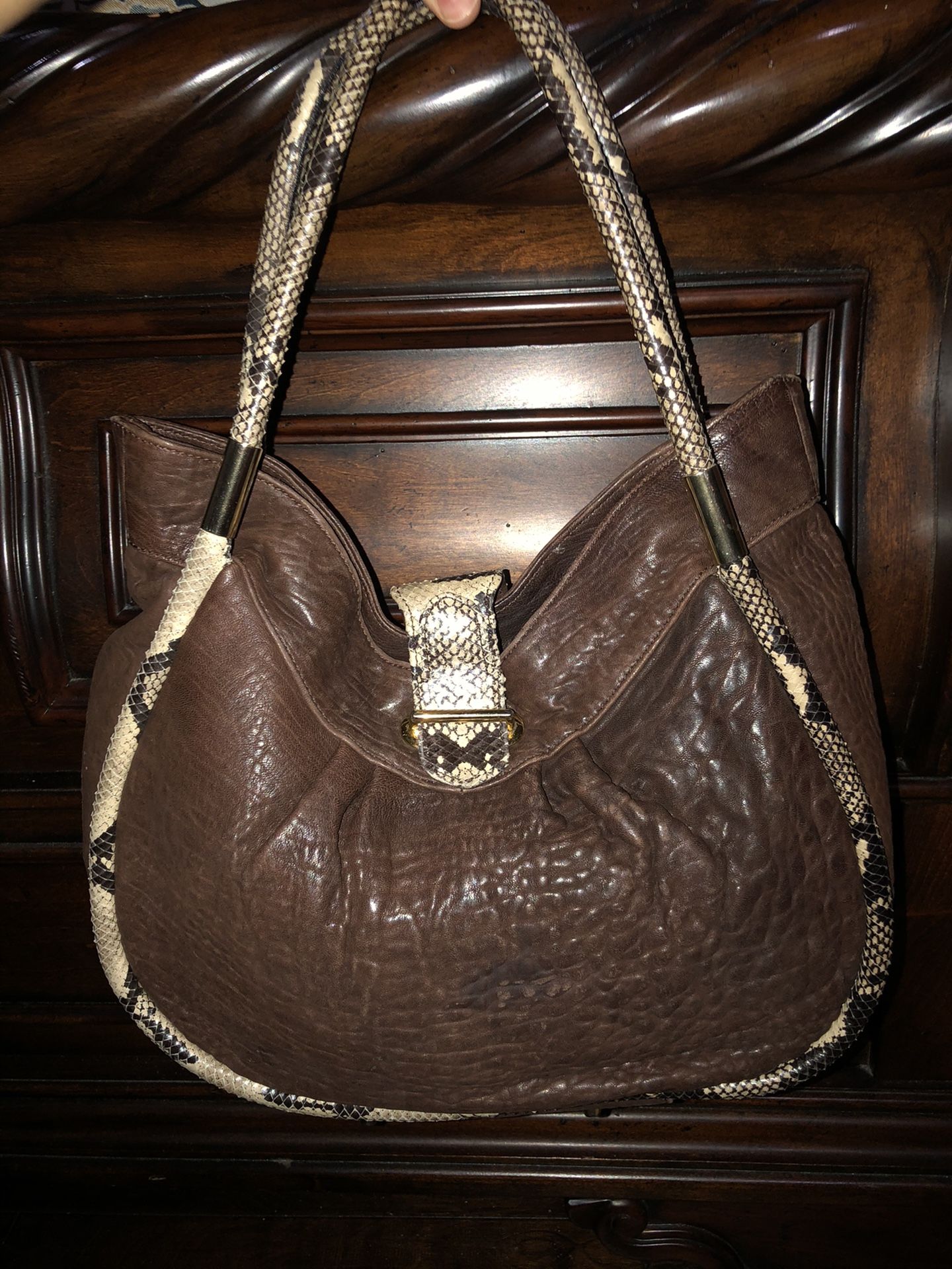 Italian Leather Tote /Paolo Masi