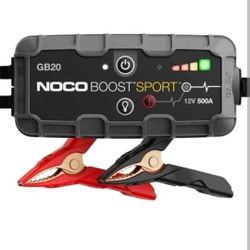 NOCO Genius GB20 Boost Sport 500A UltraSafe Lithium Jump Starter
