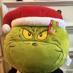 Grinch Pillow