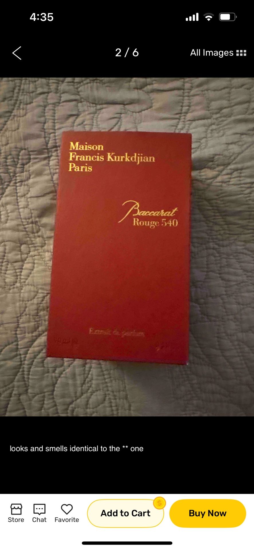 Baccarat Rouge 540