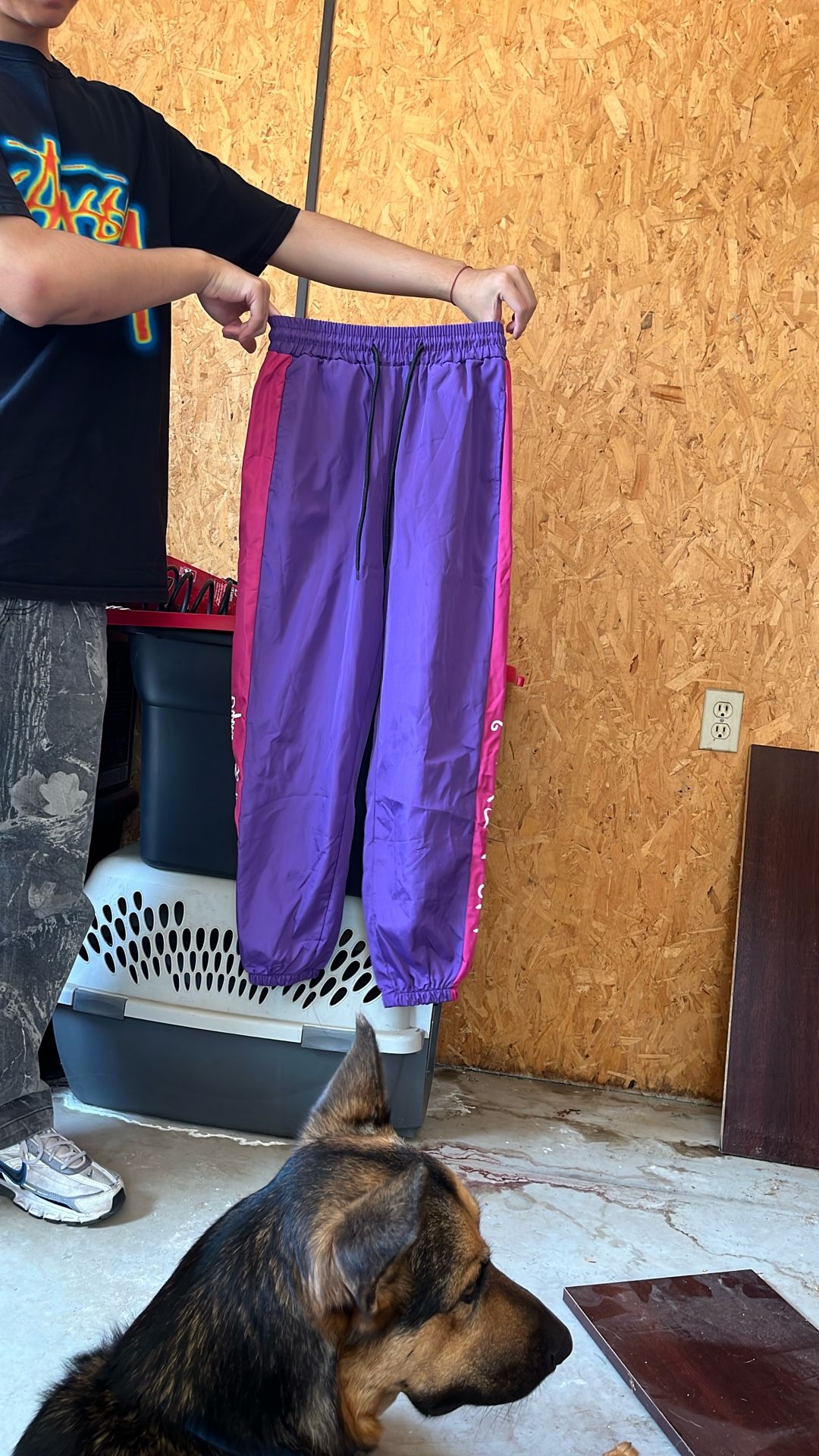 Purple And Blue Joggers