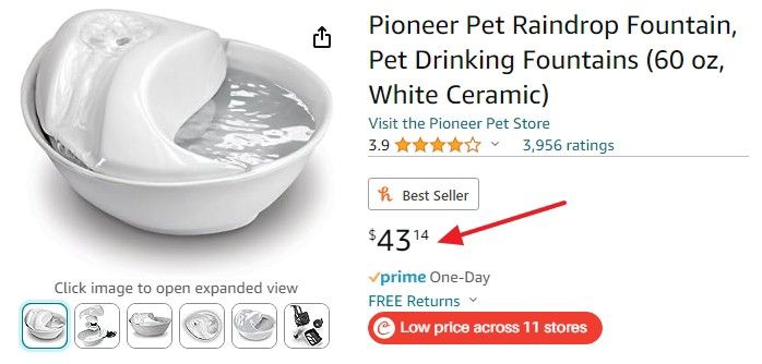 New Pet Drinking Fountain
