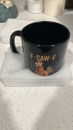 F-CAW-F Funny Chicken Coffee Mug