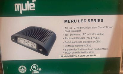 ERU Series LED Description LED GENERAL & EMERGENCY LIGHTING