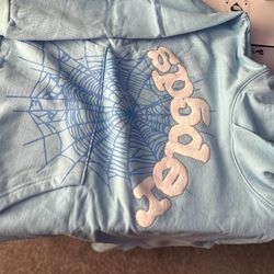 Blue Sp5der Hoodie