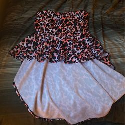 animal print top