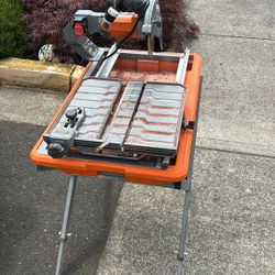 Rigid 7” Tile Saw