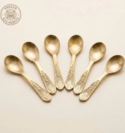 🤚 HAND MADE 100% pure copper spoons set