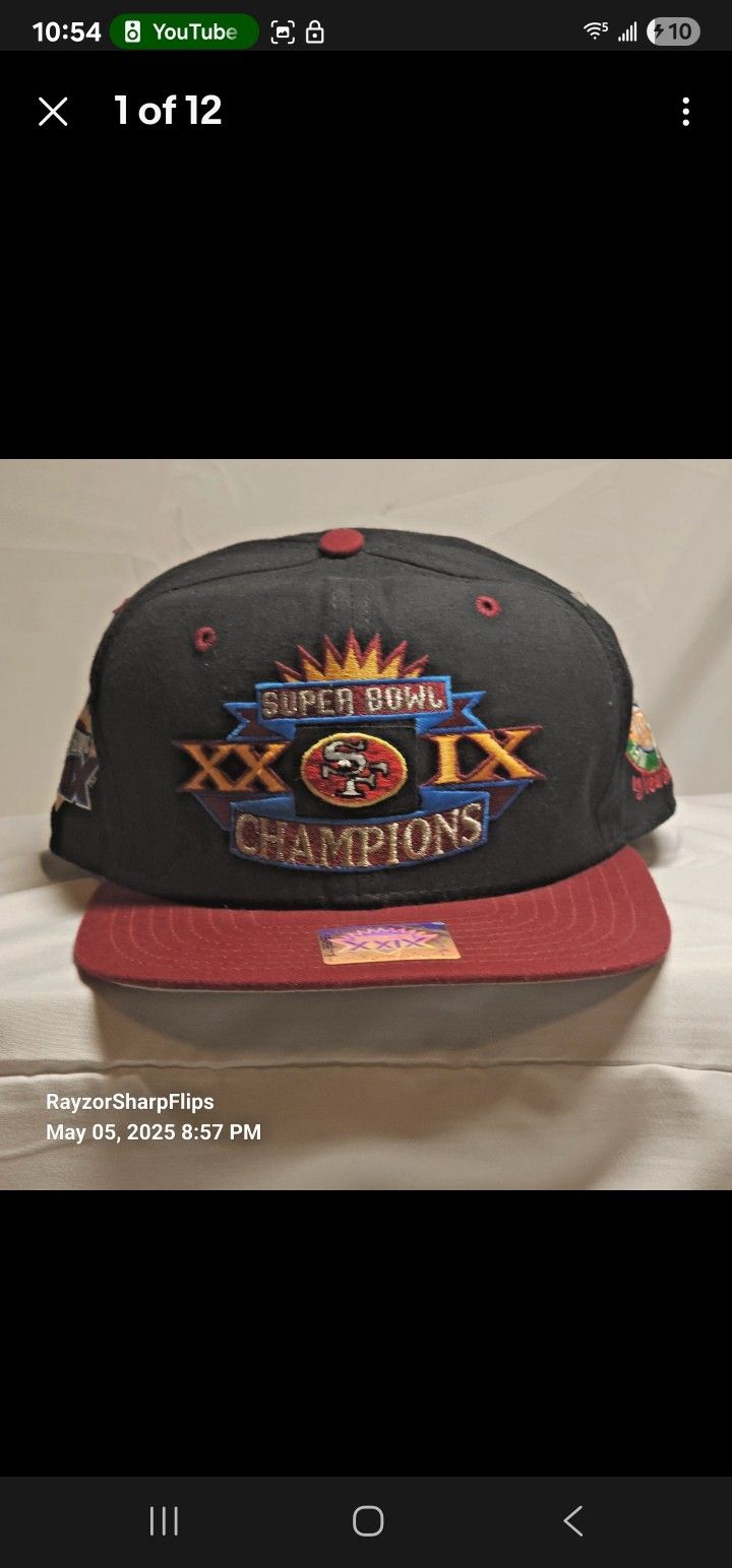 Vintage San Francisco 49ers Super Bowl Hat
