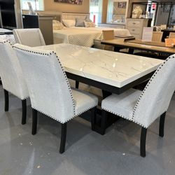 New 6pc Dining Table Set 