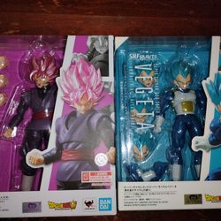Dragon Ball Super Sh Figuarts Vegeta & Goku Black