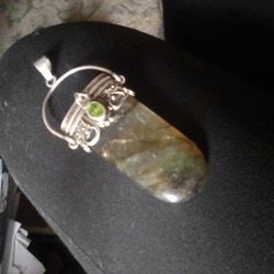 Labrodite Necklace Pendant