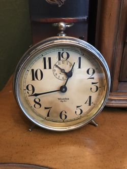 Vintage West Clock Big Bin