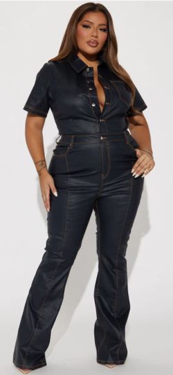  Fashion Nova Time To Leave Jumpsuit