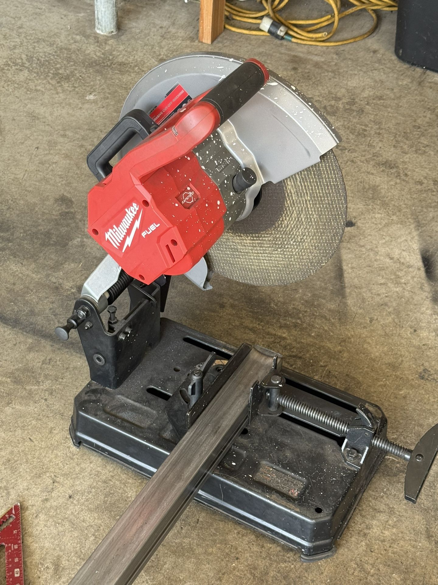 Milwaukee Fuel Chopsaw Rabbit Stop