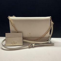 Kate Spade Madison Willow Medium Flap Convertible Crossbody Purse & Wallet