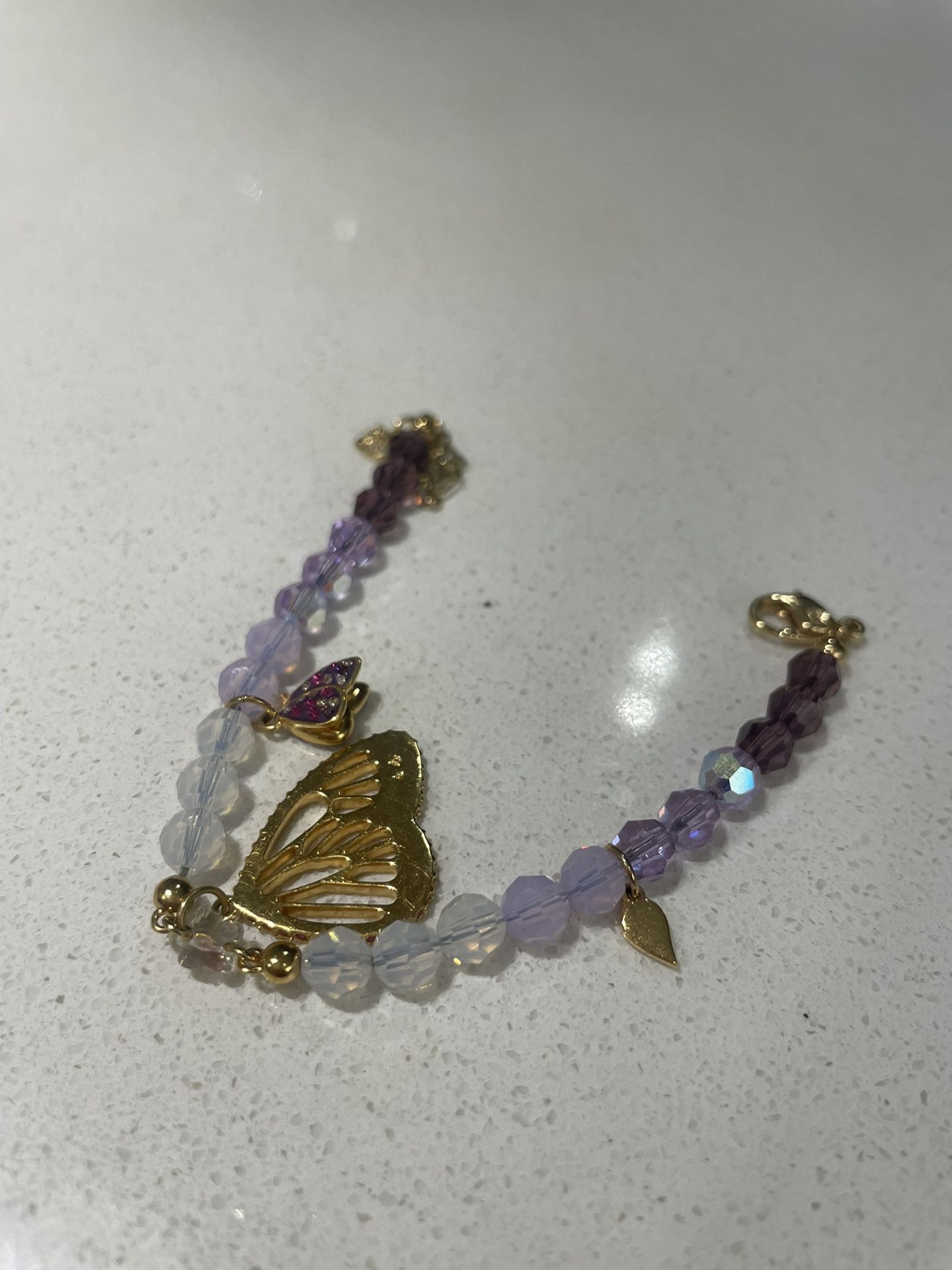 Swarovski Crystal Buttefly Bracelet