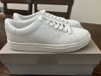 Kenneth Cole Reaction White Low-Top Sneakers