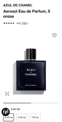 Chanel Bleu 5 Oz. Perfum for Sale in Phoenix, AZ - OfferUp