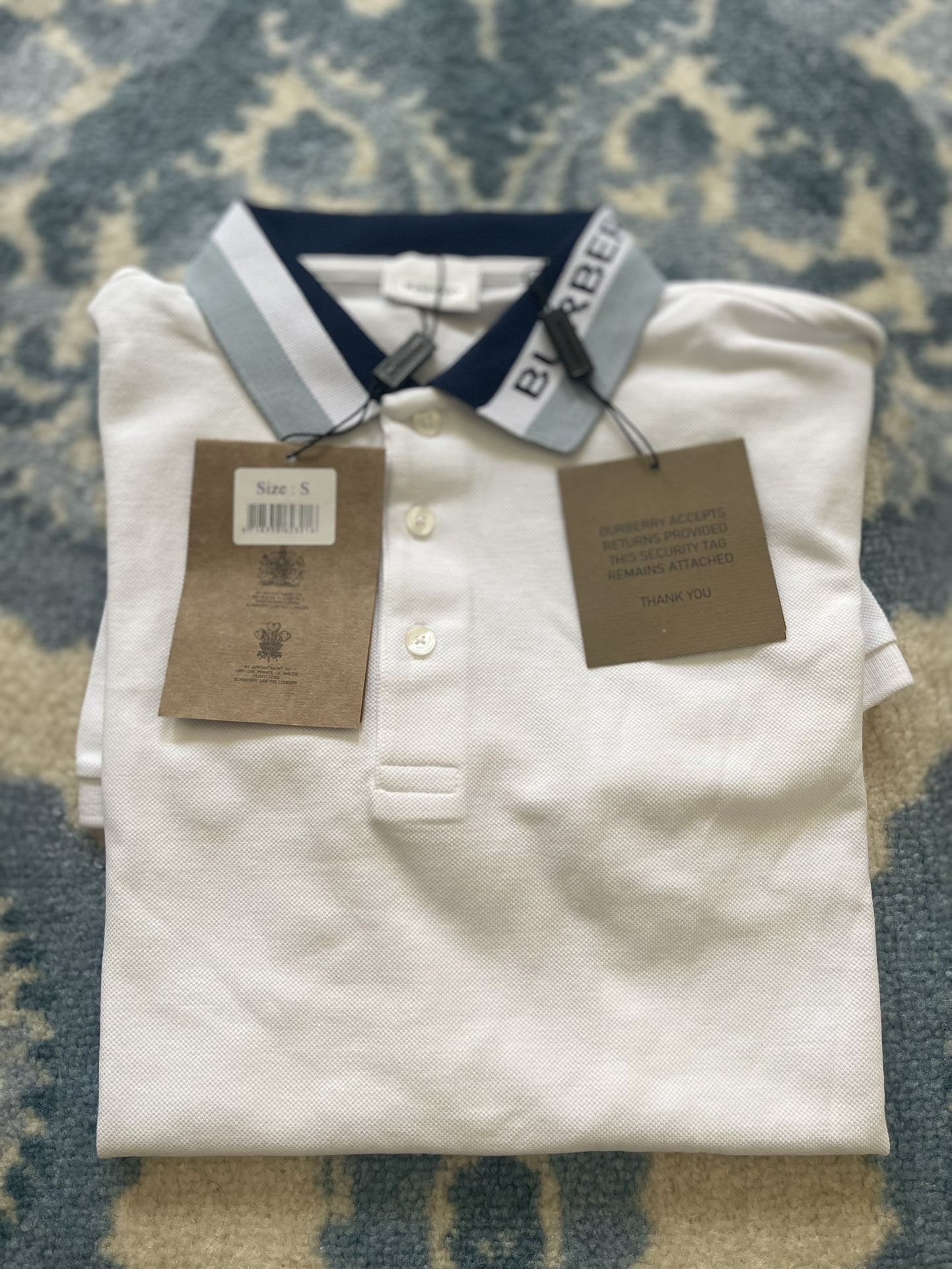 NWT Burberry Small Size Man T-shirt
