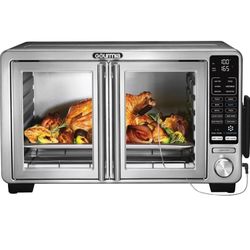 Gourmia XL Digital Air Fryer Toaster Oven with Single-Pull French Doors
