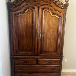 Wooden Wardrobe Armoire